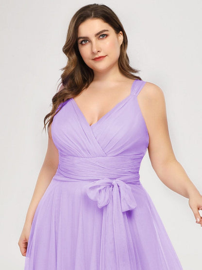 Fairy Princess Tulle Bridesmaid Dress for Plus Size Women at Wholesale Price