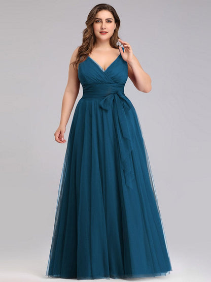 Fairy Princess Tulle Bridesmaid Dress for Plus Size Women at Wholesale Price