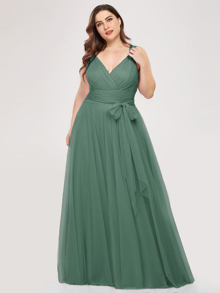 Fairy Princess Tulle Bridesmaid Dress for Plus Size Women at Wholesale Price