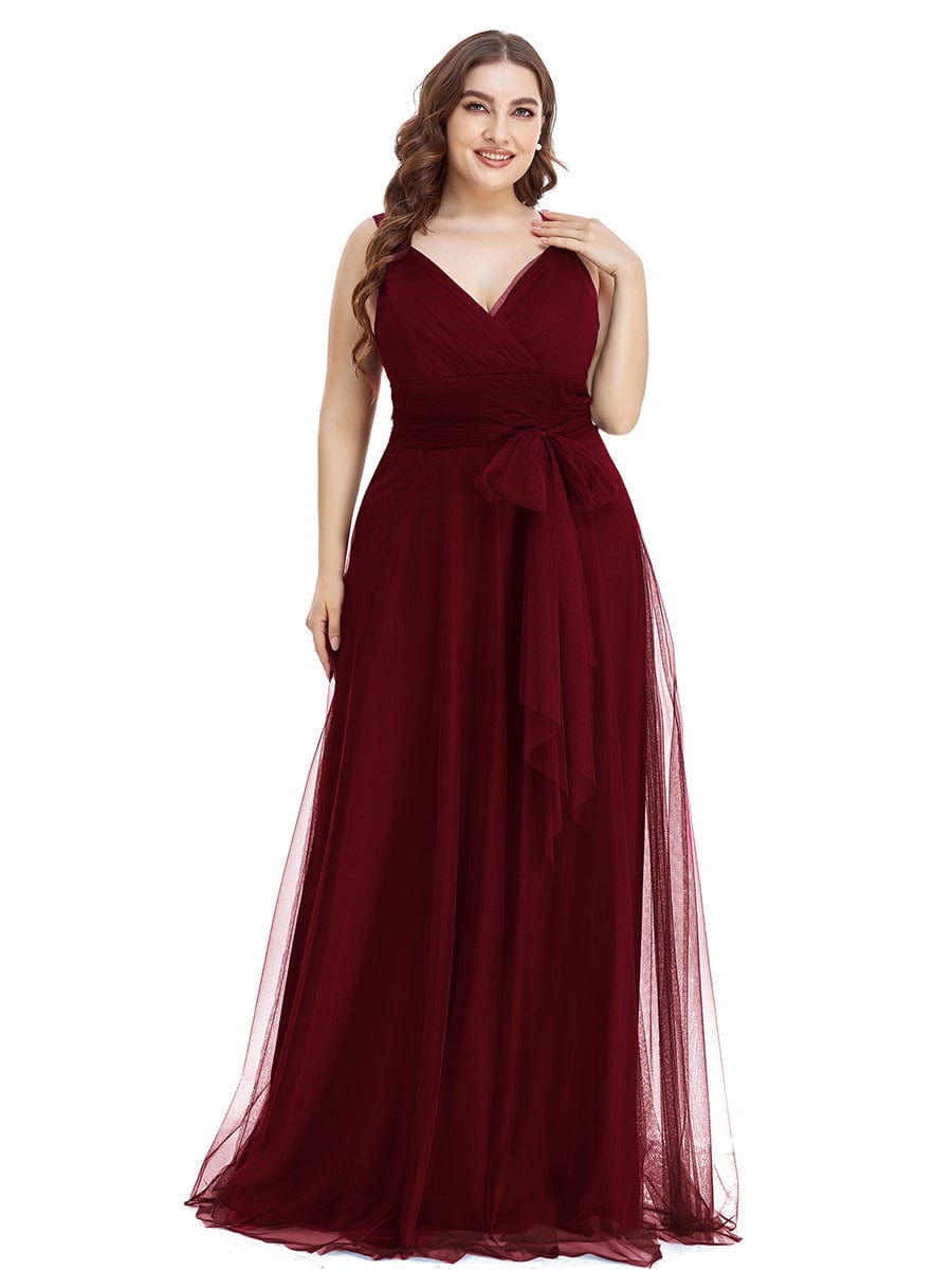 Fairy Princess Tulle Bridesmaid Dress for Plus Size Women at Wholesale Price