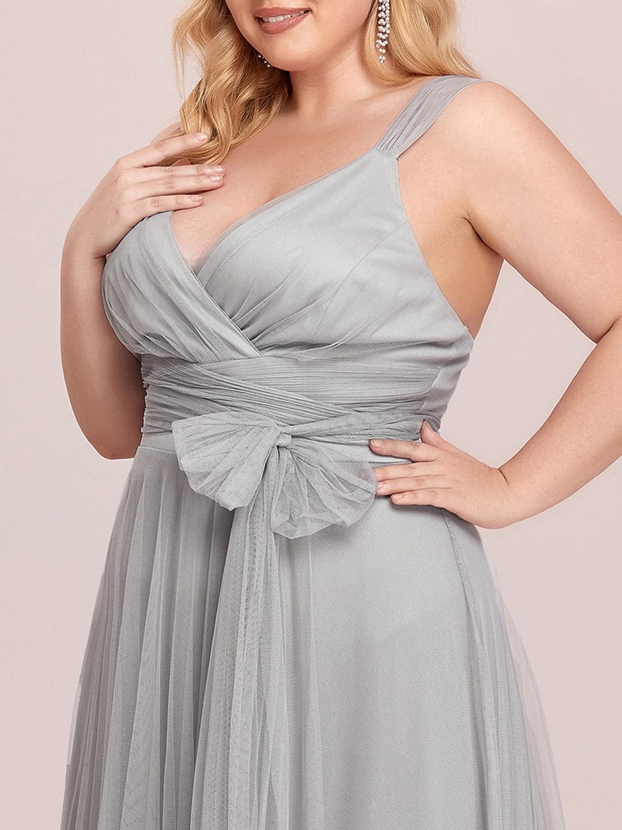 Fairy Princess Tulle Bridesmaid Dress for Plus Size Women at Wholesale Price