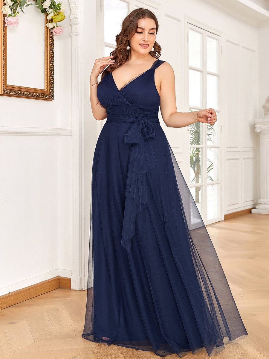 Fairy Princess Tulle Bridesmaid Dress for Plus Size Women at Wholesale Price