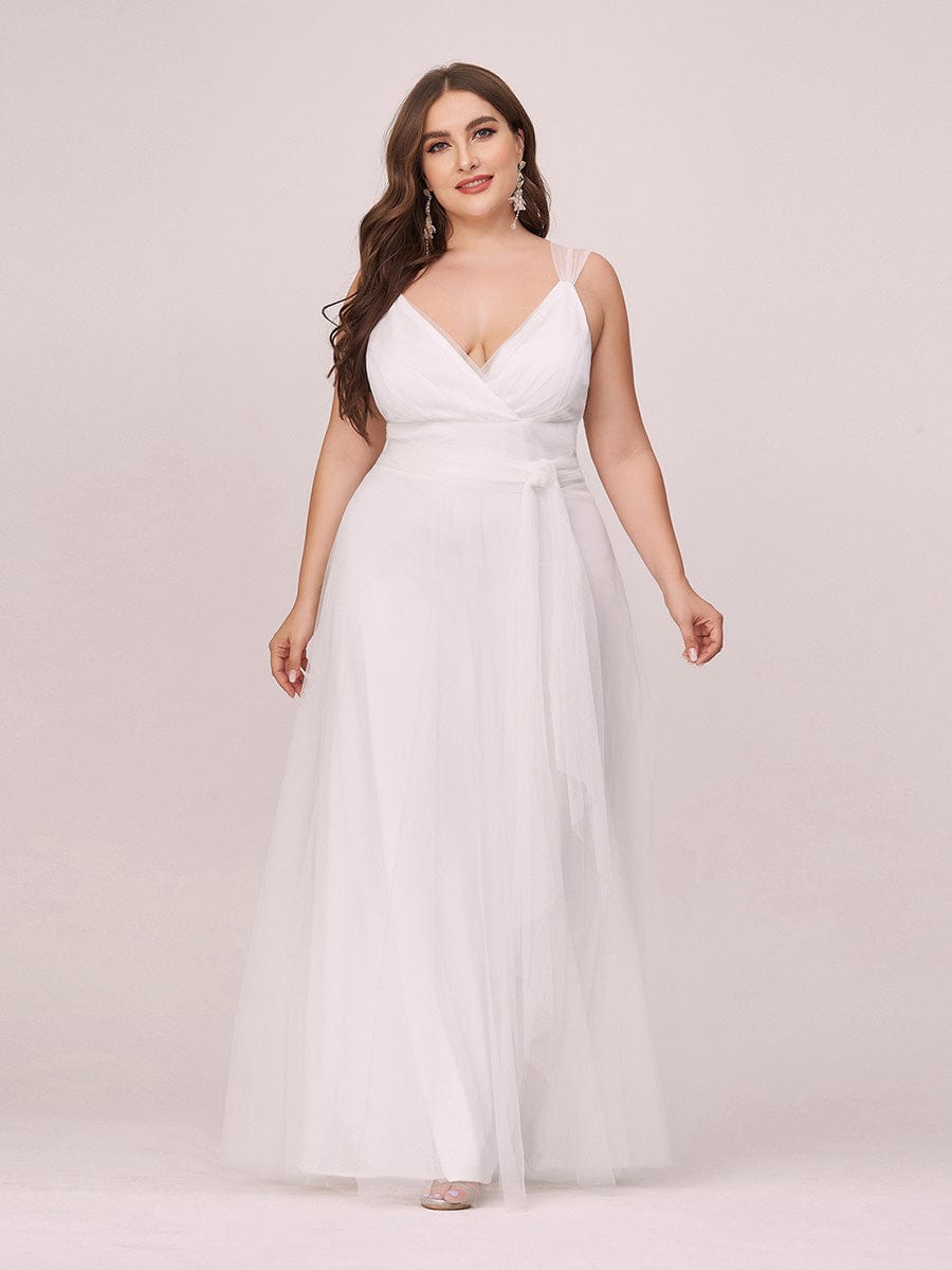 Fairy Princess Tulle Bridesmaid Dress for Plus Size Women at Wholesale Price