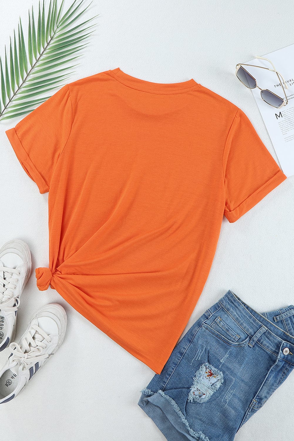 Farm Fresh Autumn Harvest Orange Graphic Tee