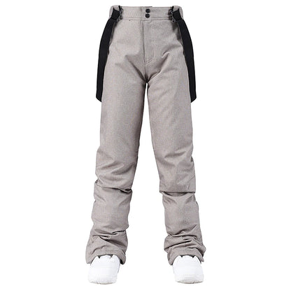 Men's Women's Ski / Snow Pants Outdoor Winter Anti-Slip Thermal Warm Windproof Breathable Bib Pants Bottoms for Skiing Snowboarding Ski Winter Sports