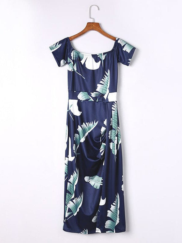 Fashionable One-Shoulder Herringbone Printed Bodycon Dress for Stylish Women