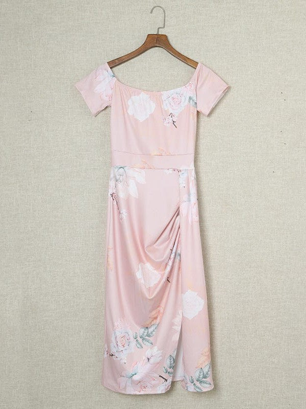 Fashionable One-Shoulder Herringbone Printed Bodycon Dress for Stylish Women