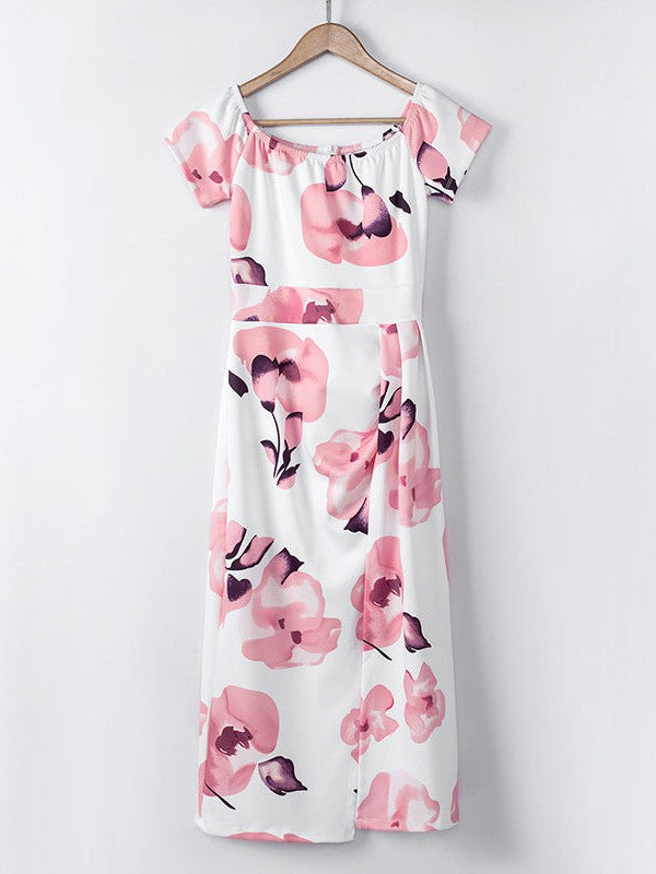 Fashionable One-Shoulder Herringbone Printed Bodycon Dress for Stylish Women