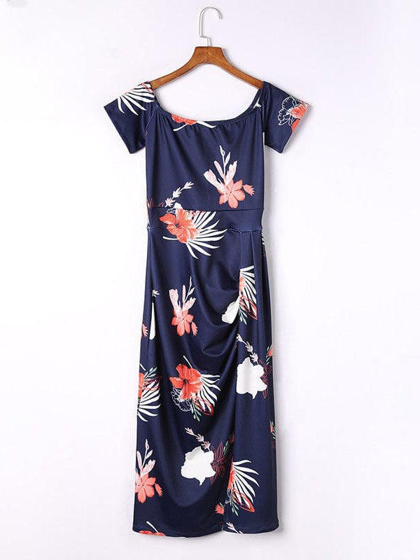 Fashionable One-Shoulder Herringbone Printed Bodycon Dress for Stylish Women