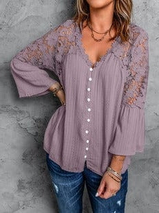 Fashionable Women's Jacquard Cardigan with V-Neck & Long Sleeves
