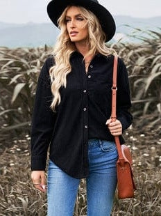 Fashionable Women's Jacquard Cardigan with V-Neck & Long Sleeves