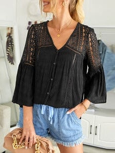 Fashionable Women's Jacquard Cardigan with V-Neck & Long Sleeves