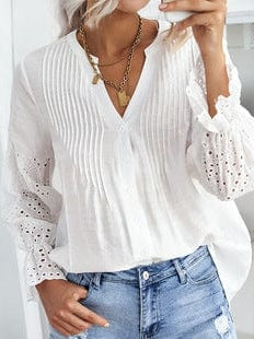 Fashionable Women'S Jacquard Cardigan With V-Neck & Long Sleeves