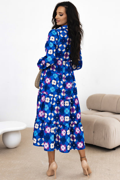 floral midi dress