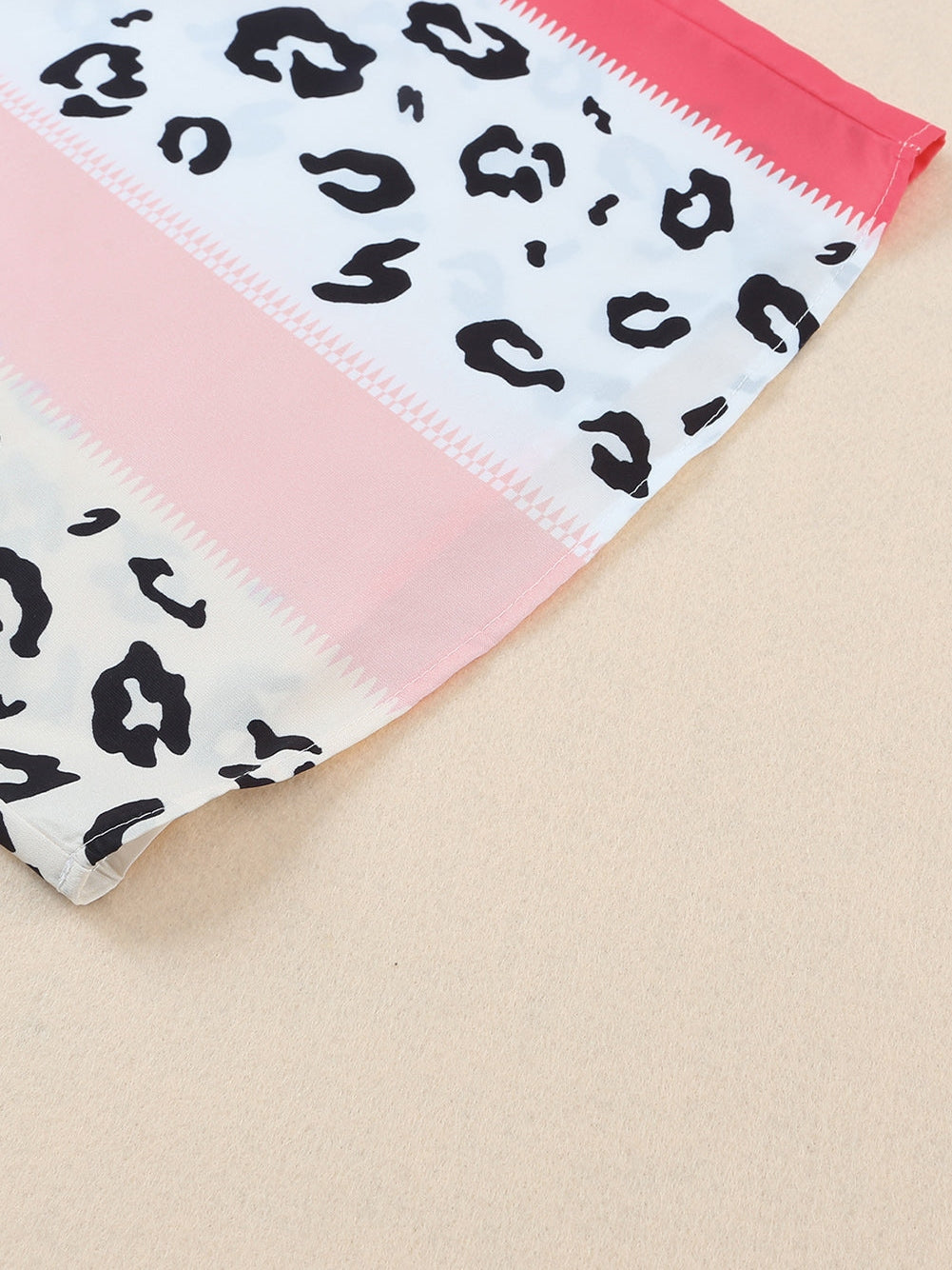 Casual And Trendy Slim Halter Print Set