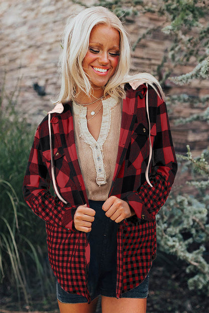 womens plaid shacket