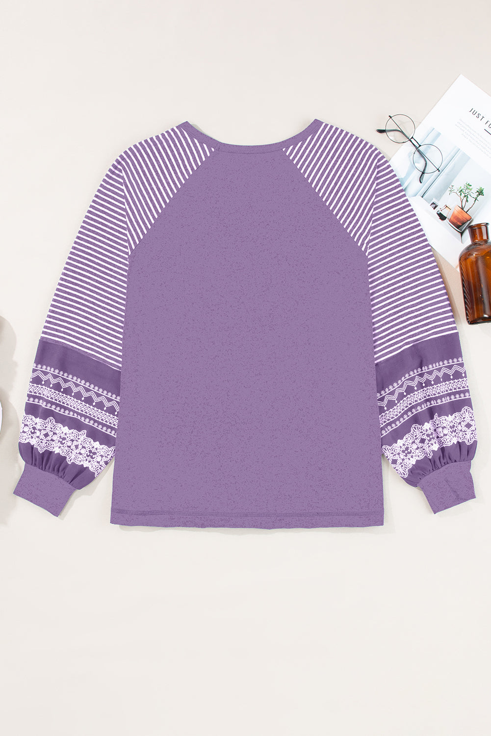 raglan long sleeve top