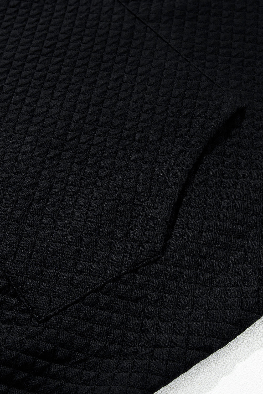 Cozy Waffle Knit Hooded Mini Dress