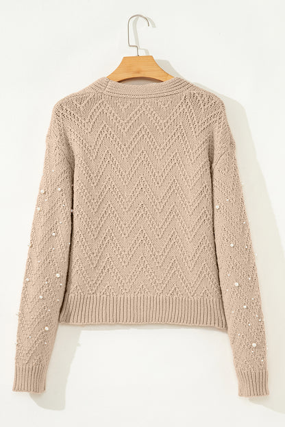 v neck sweater cardigan