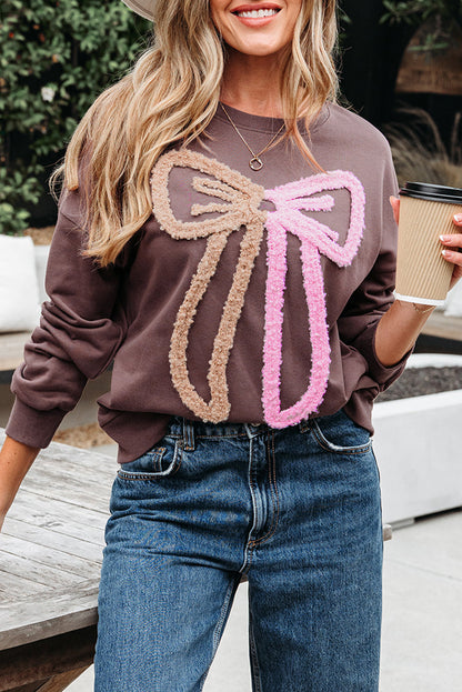 bow sweatshirt