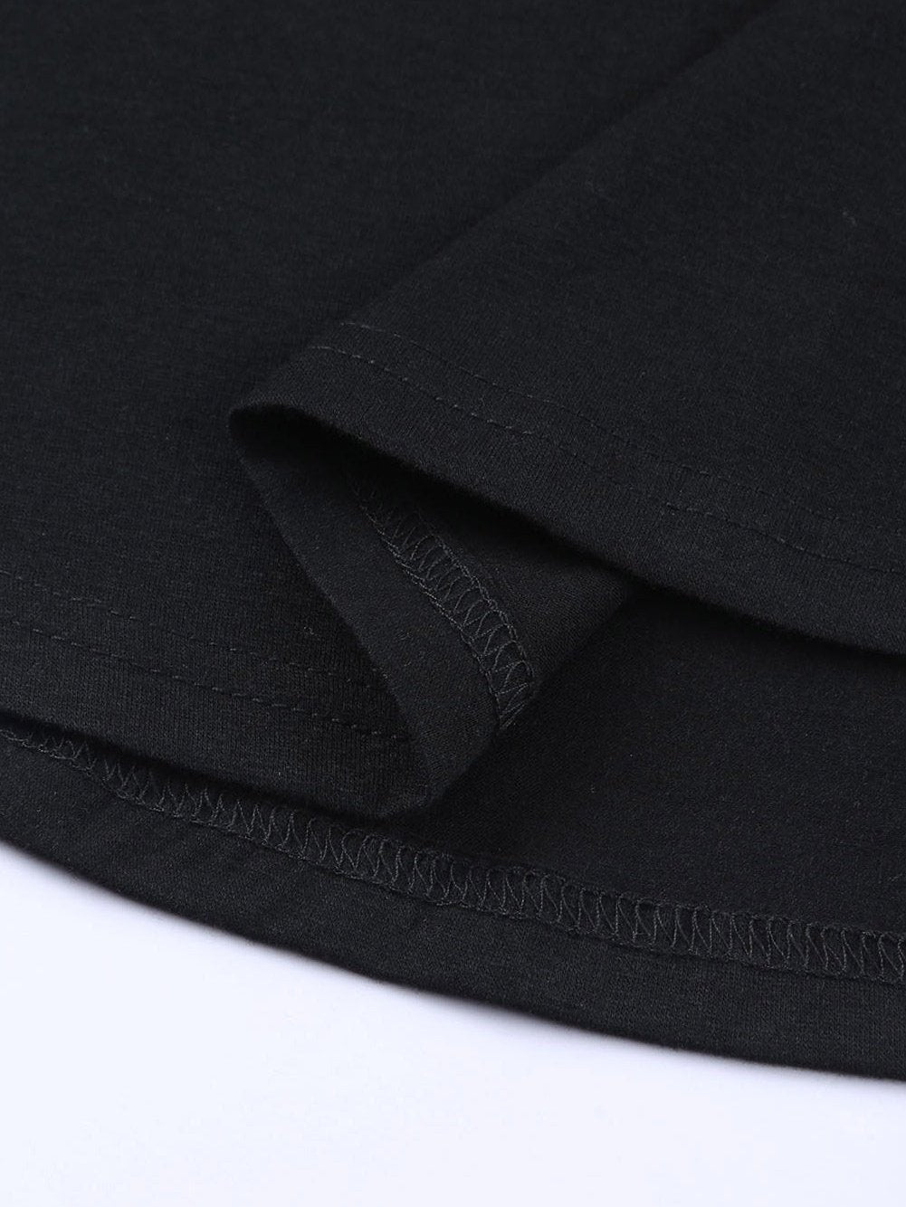 Elegant Black V Neck Top with Puff Long Sleeves