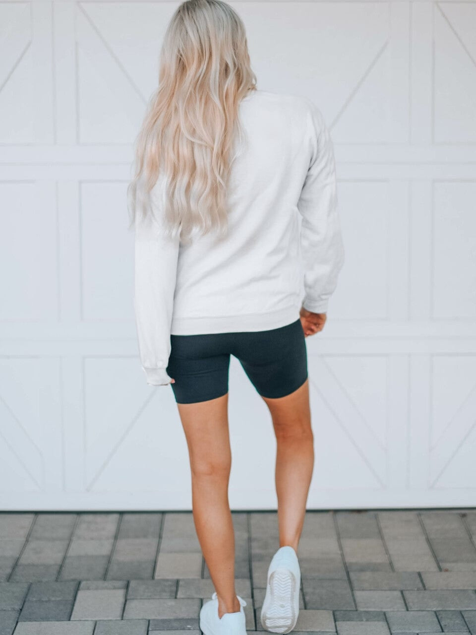 Festive White Christmas Graphic Sweatshirt for Cozy Winter Vibes