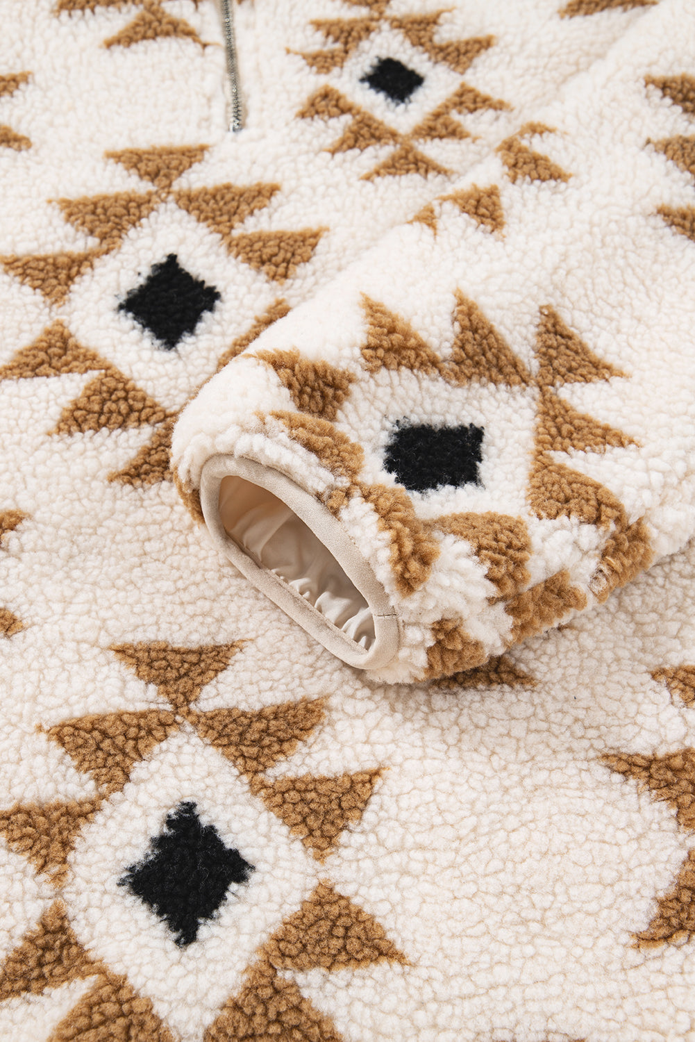 aztec print sweatshirt