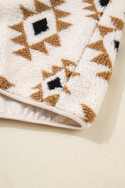 aztec print sweatshirt