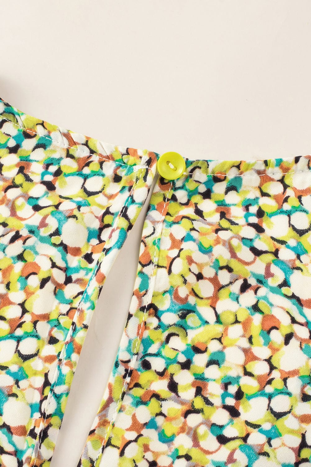 Floral Bliss Ruffle Sleeve V-Neck Babydoll Dress