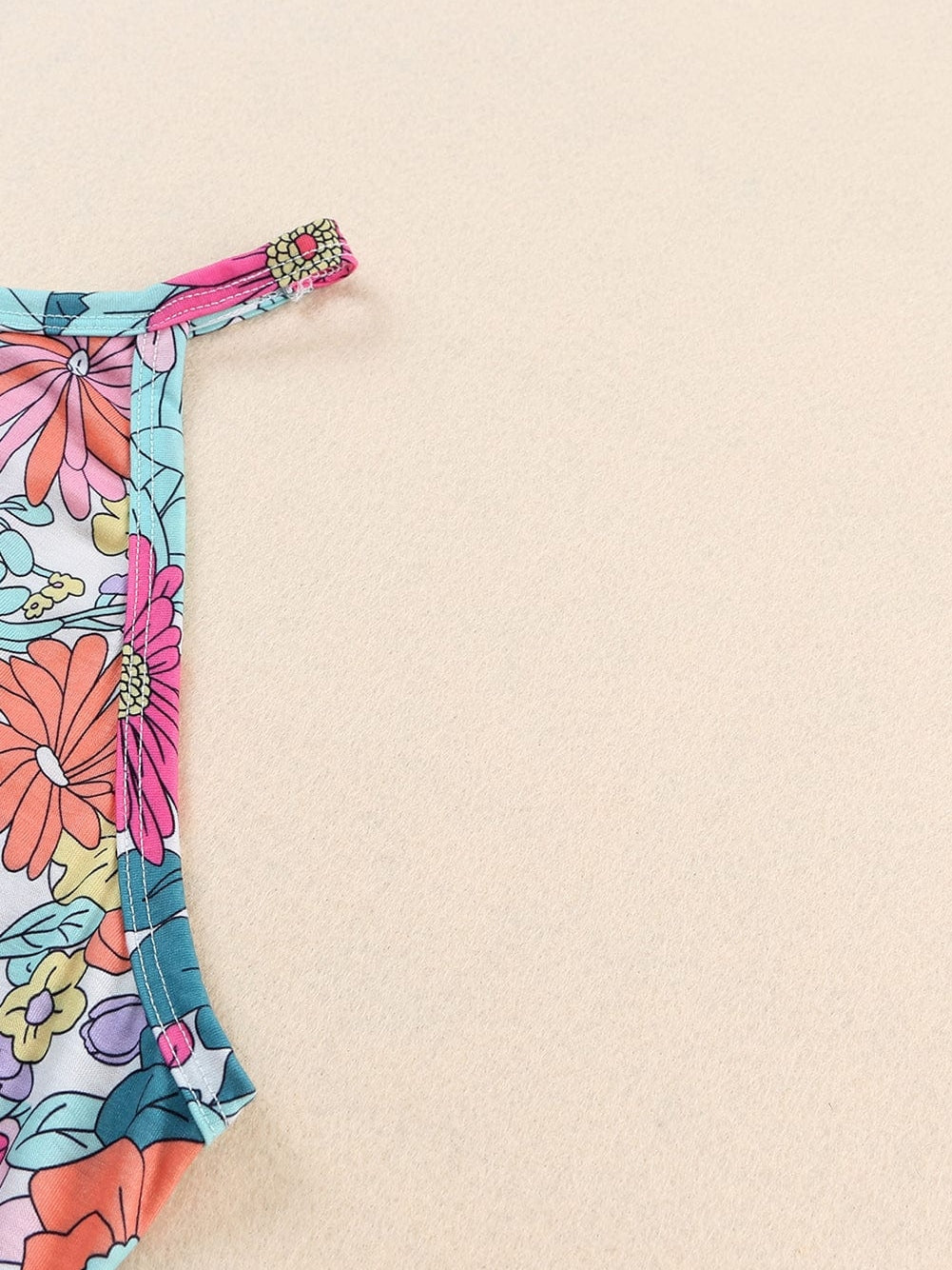 Floral Bloom Multicolor Sleeveless Top