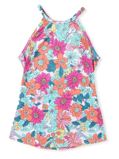 Floral Bloom Multicolor Sleeveless Top