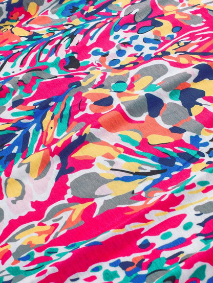 Floral Bloom Ruffle Sleeve Tank Top for Boho Chic Summer Style