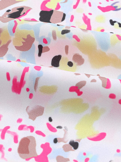 Floral Fantasy Spaghetti Strap Tank Top