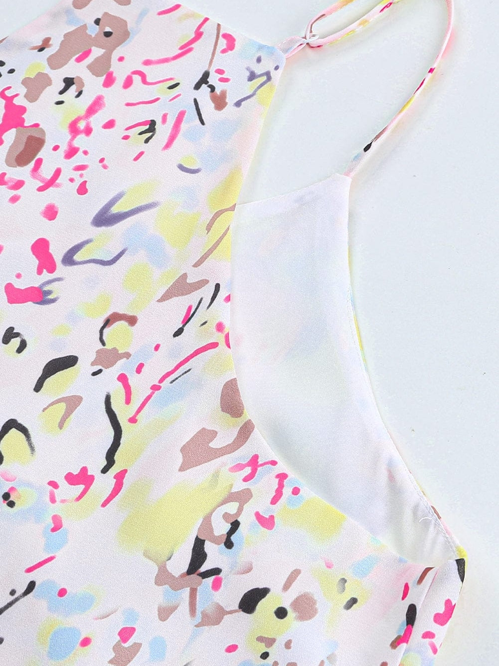 Floral Fantasy Spaghetti Strap Tank Top