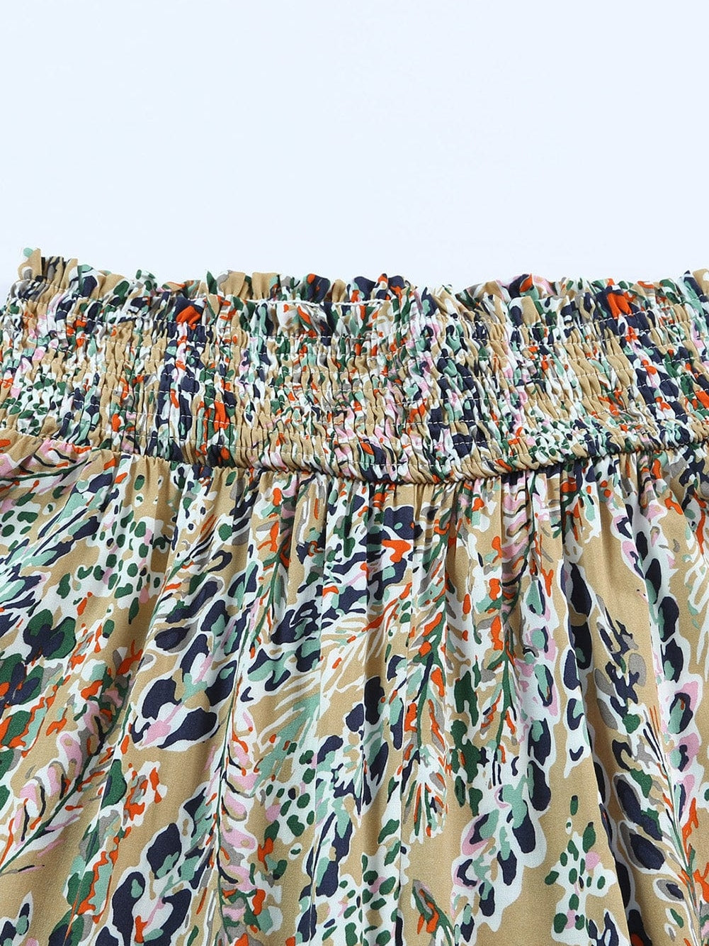 Floral Paradise High Waist Wide Leg Boho Pants