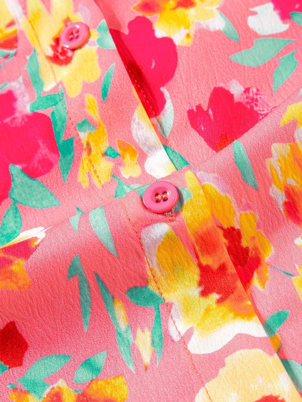 Floral Print Ruffle Sleeve Flared Mini Dress with Pockets