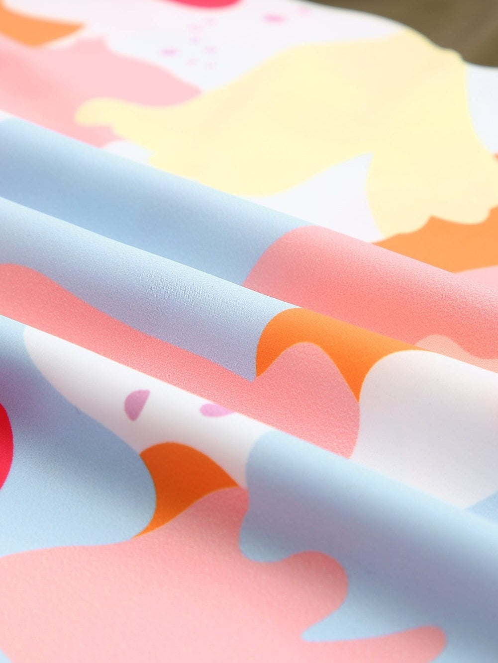 Floral Print V Neck Loose Fit Blouse for Effortless Style