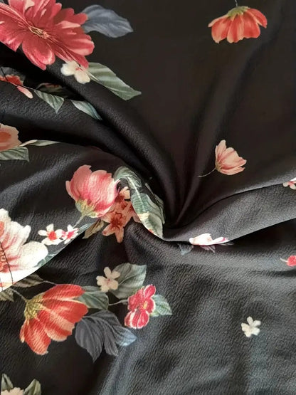 Flowery Print Jumpsuit with Pockets, Sleeveless Casual Romper for Women