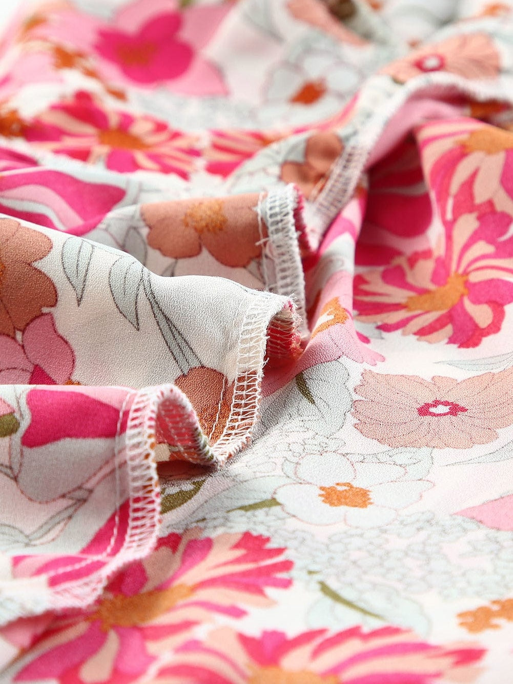 Fluttering Blossom Multicolor Summer Tank Top