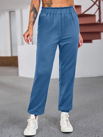 Four Seasons Street Style Tapered Harem Pants for Women