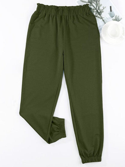 Four Seasons Street Style Tapered Harem Pants for Women
