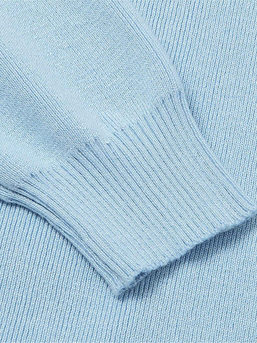 Women's Cardigan Sweater Crew Neck Ribbed Knit Acrylic Button Fall Winter Short Daily Going out Weekend Stylish Casual Soft Long Sleeve Solid Color Black Yellow Pink S M L