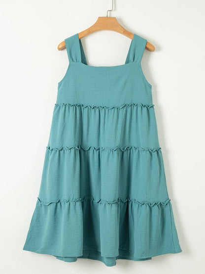 Frilled Tiered Skobeloff Summer Dress