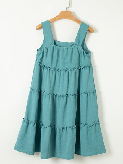 Frilled Tiered Skobeloff Summer Dress