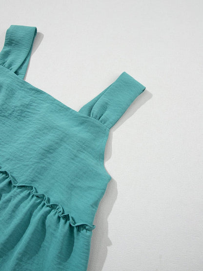 Frilled Tiered Skobeloff Summer Dress