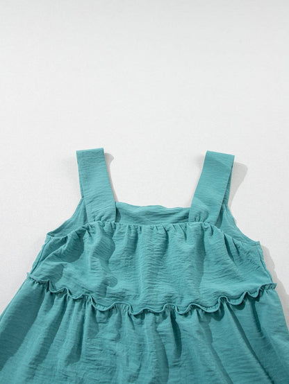 Frilled Tiered Skobeloff Summer Dress