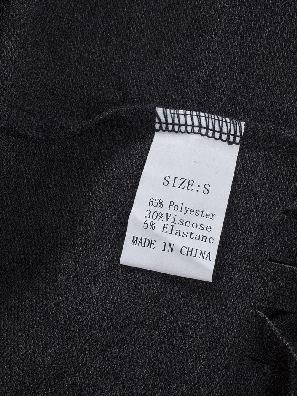 Fringe Tassel Green V Neck Tee