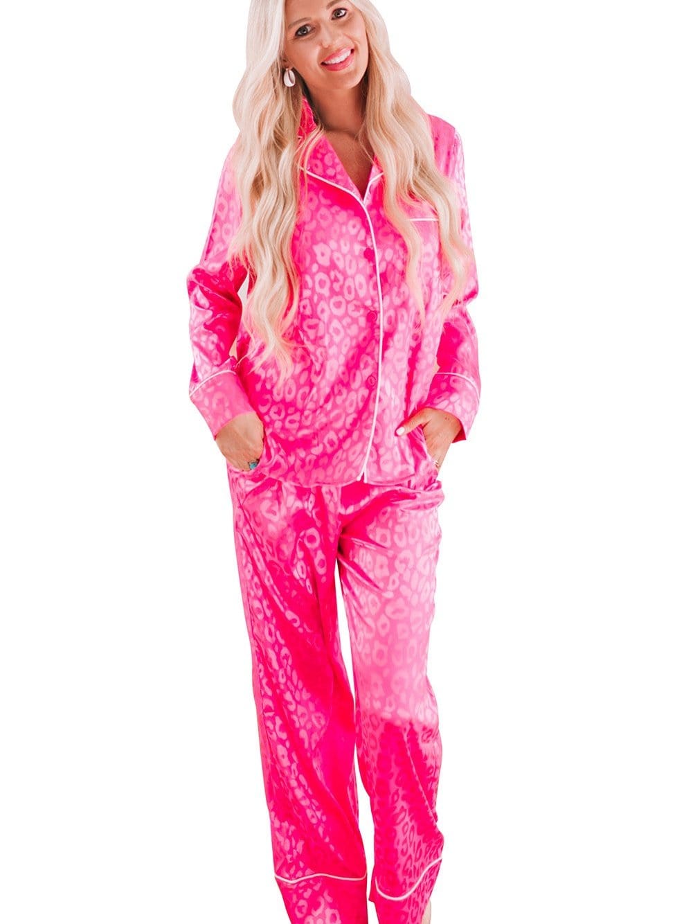 Furry Zipper Jumpsuit Hooded Pajamas