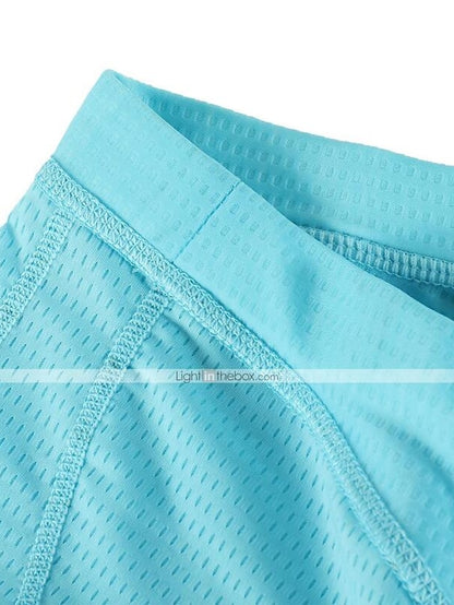 Arsuxeo Women's Cycling Under Shorts Cycling Padded Shorts Bike Underwear Shorts Padded Shorts Chamois Bottoms Sports Spandex Purple Fuchsia Blue Mountain Bike MTB Road Bike Cycling Clothing - LuckyFash™