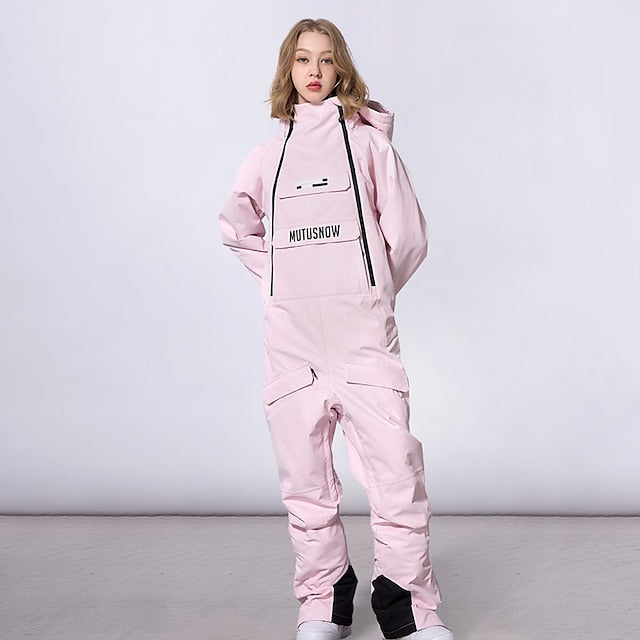 Men's Women's Ski Suit Outdoor Winter Thermal Warm Waterproof Windproof Breathable Snow Suit for Skiing Snowboarding Winter Sports